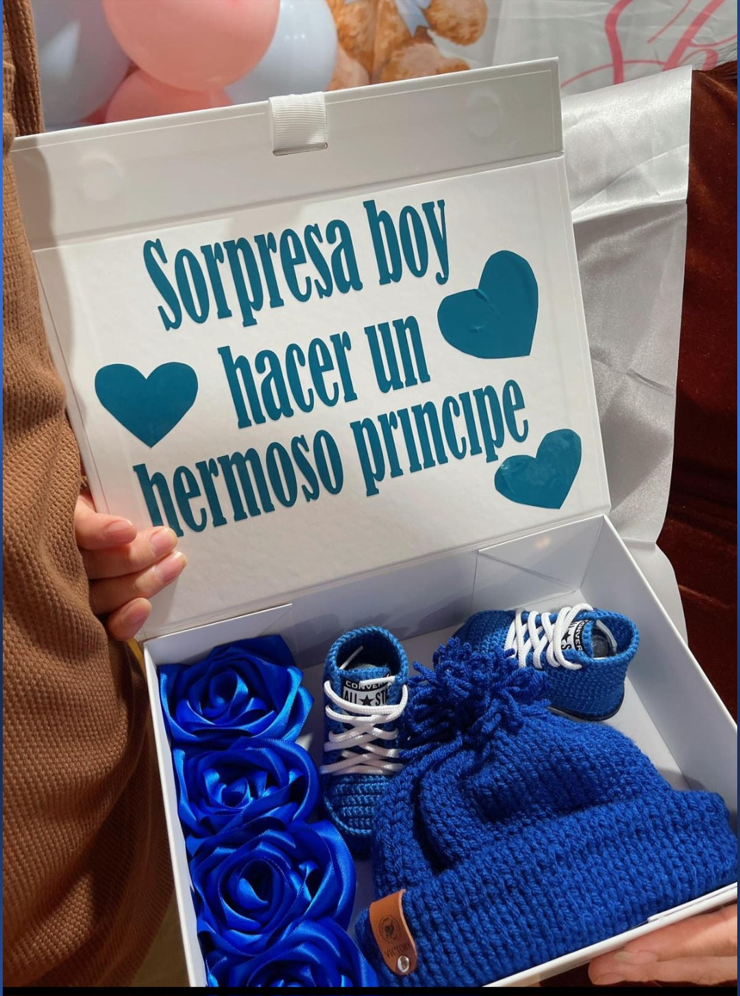 Caja Personalizada para Revelación de Género