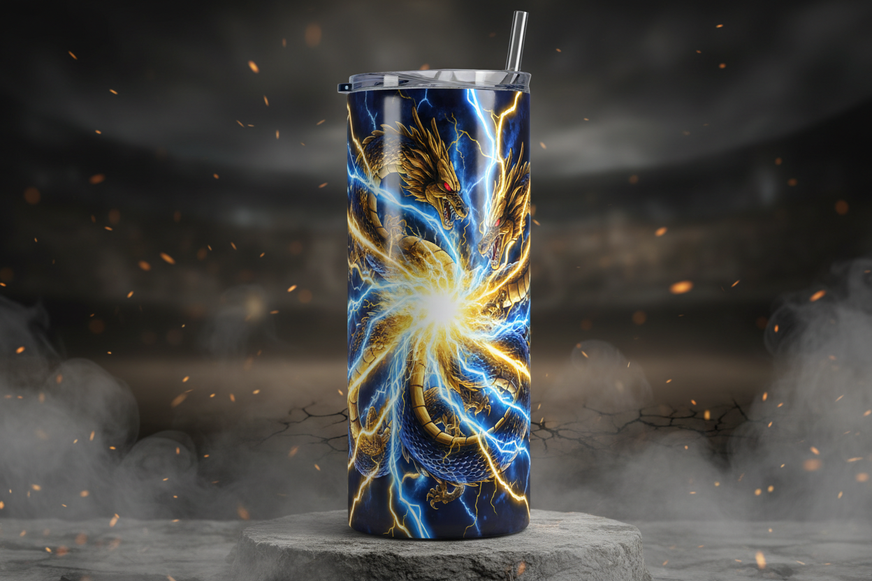 Vaso Térmico Sublimado - Dragon Ball Z y Princesas Disney