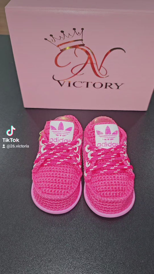 Zapatitos de Bebé Tejidos a Crochet - Hechos a Mano - 0 a 3 Meses