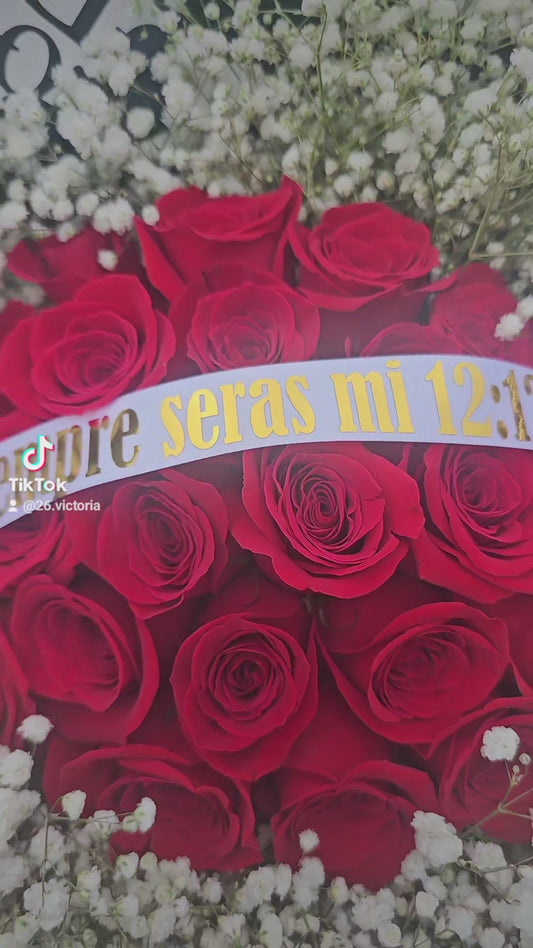 Ramo Clásico de Rosas Rojas