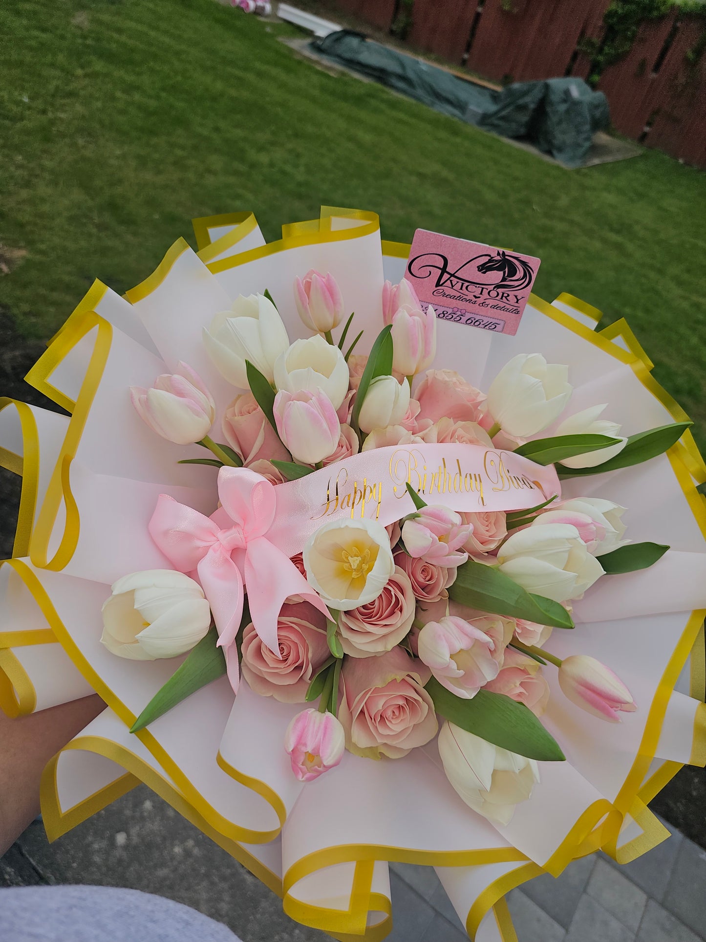 Ramo Hermoso de Rosas Rosadas | Gratitud y Admiración Long Island NY