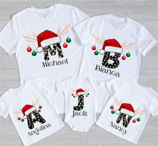 Camisas Navideñas Familiares - Diseños a Juego