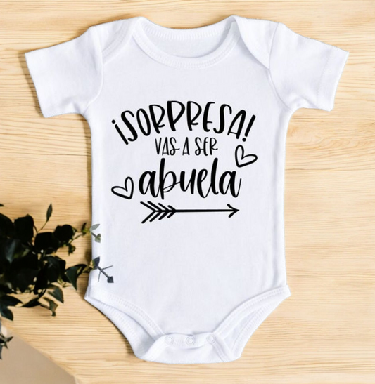 Pack de 3 Bodysuits con Frase - Ahorra $10