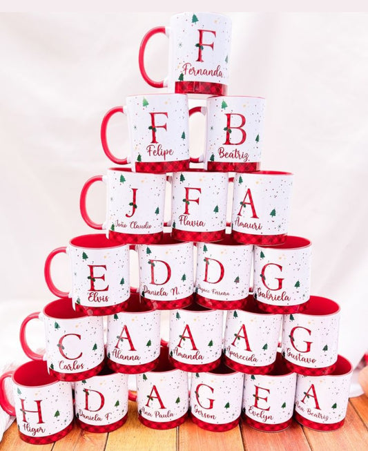 Tazas Navideñas Sublimadas - Diseños Elegantes