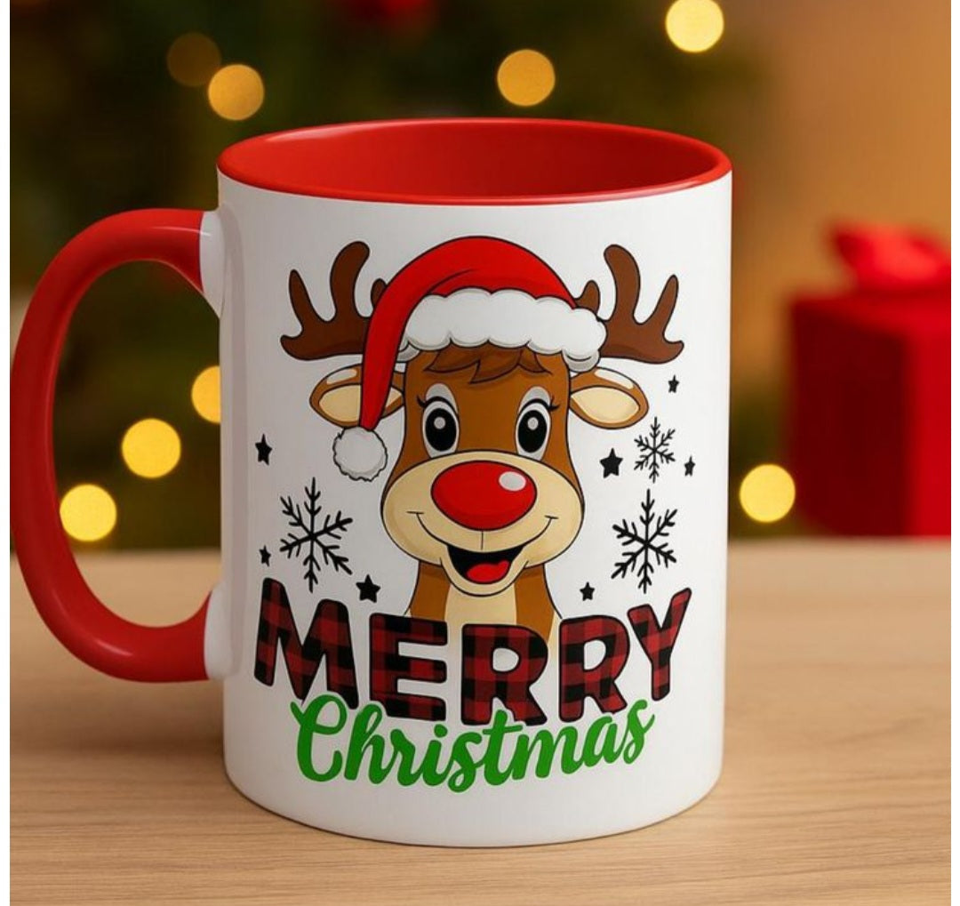 Tazas Navideñas Sublimadas - Diseños Elegantes