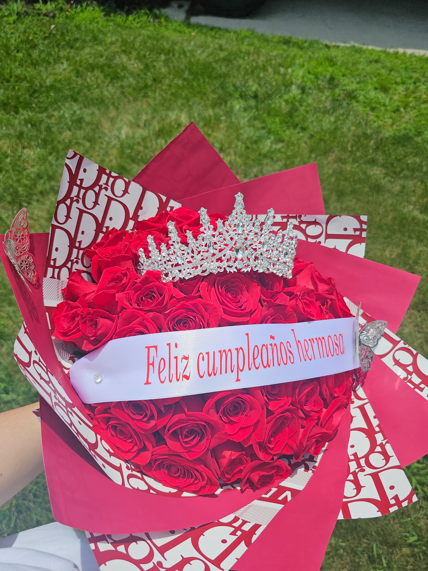 Ramo Espectacular de Rosas Rojas de Lujo