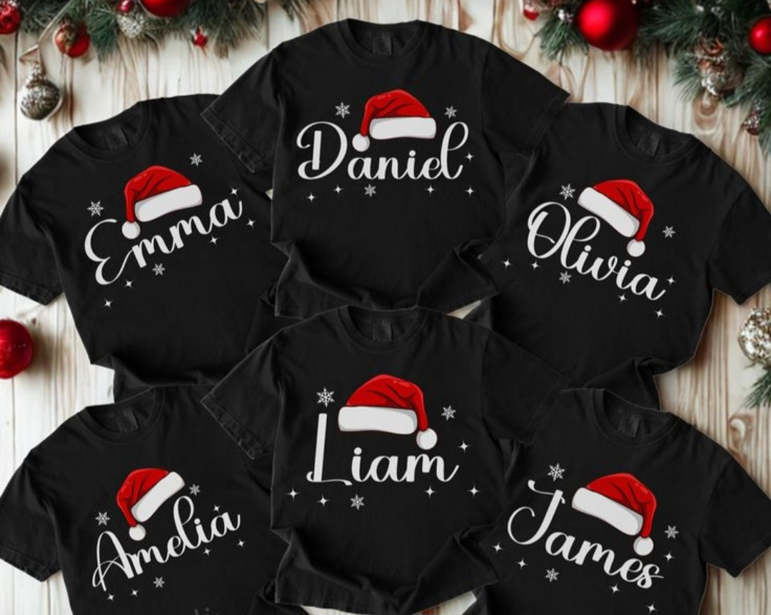 Camisas Navideñas Familiares - Diseños a Juego