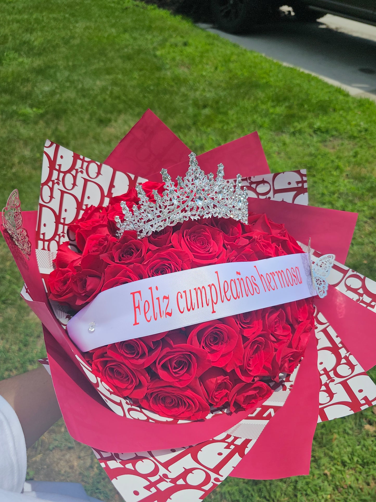 Ramo Espectacular de Rosas Rojas de Lujo