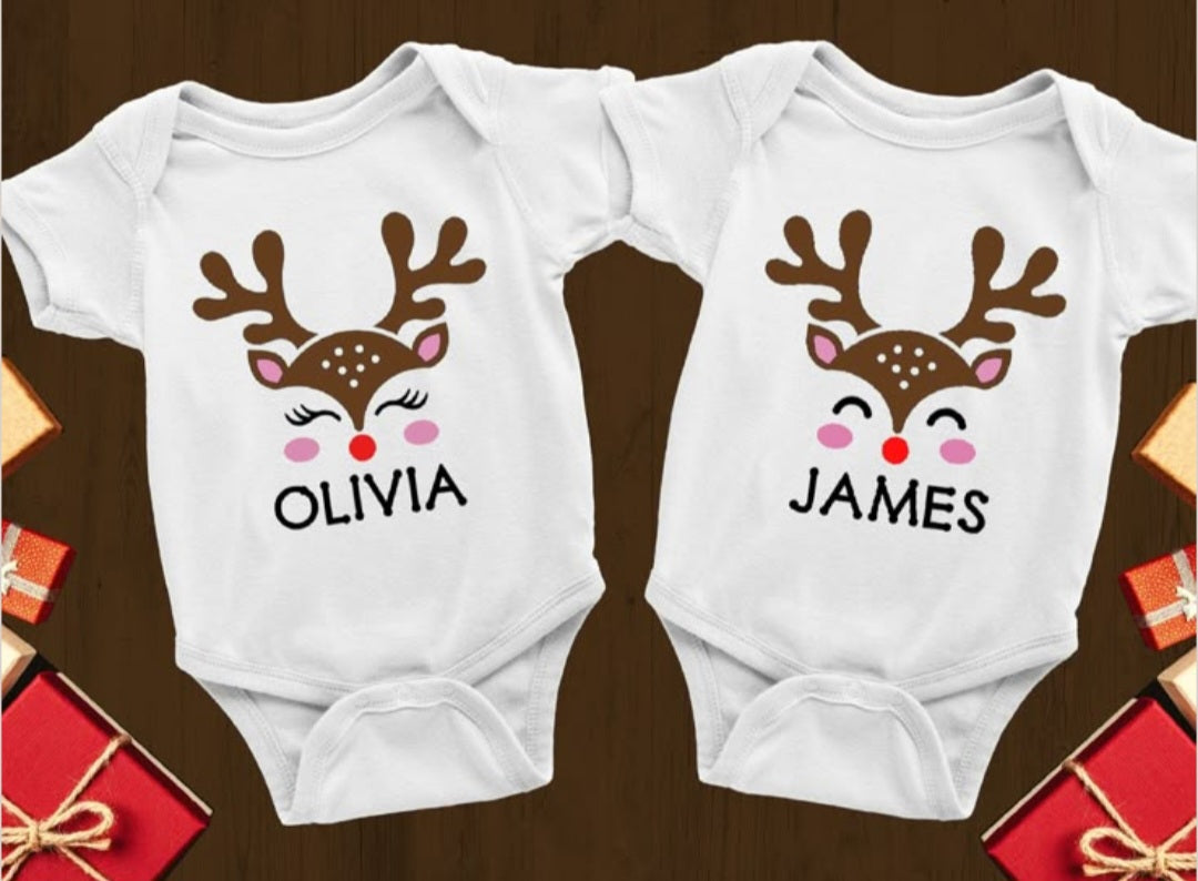 Camisas Navideñas Familiares - Diseños a Juego